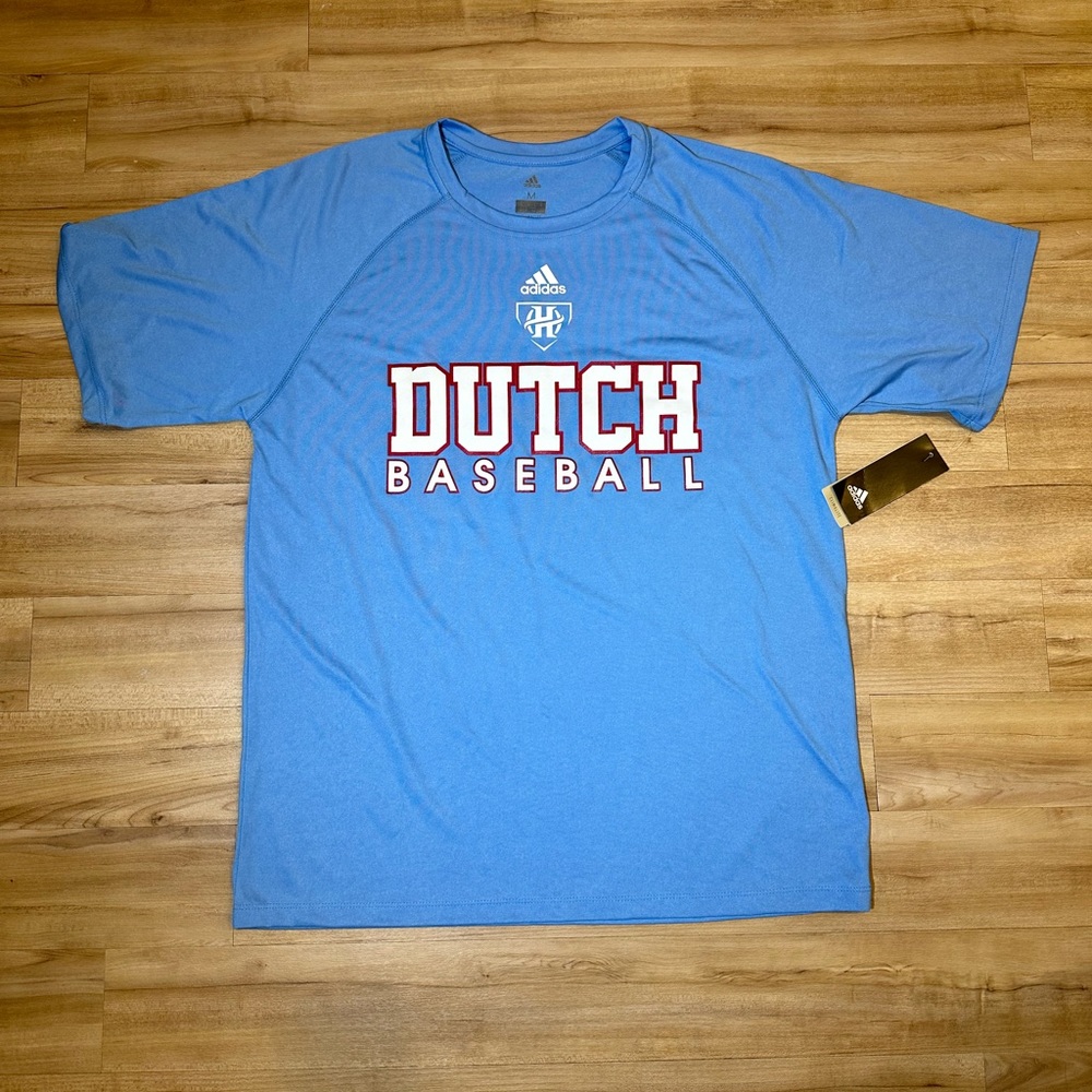 Adidas Climalite Dutch Baseball Shirt Size Medium